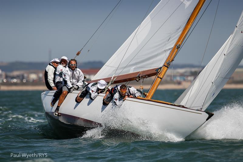 8 Metre World Championship 2019 photo copyright Paul Wyeth / www.pwpictures.com taken at Royal Yacht Squadron and featuring the 8m class