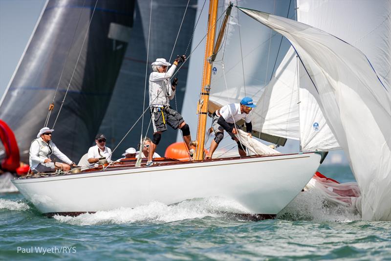 8 Metre World Championship 2019 photo copyright Paul Wyeth / www.pwpictures.com taken at Royal Yacht Squadron and featuring the 8m class