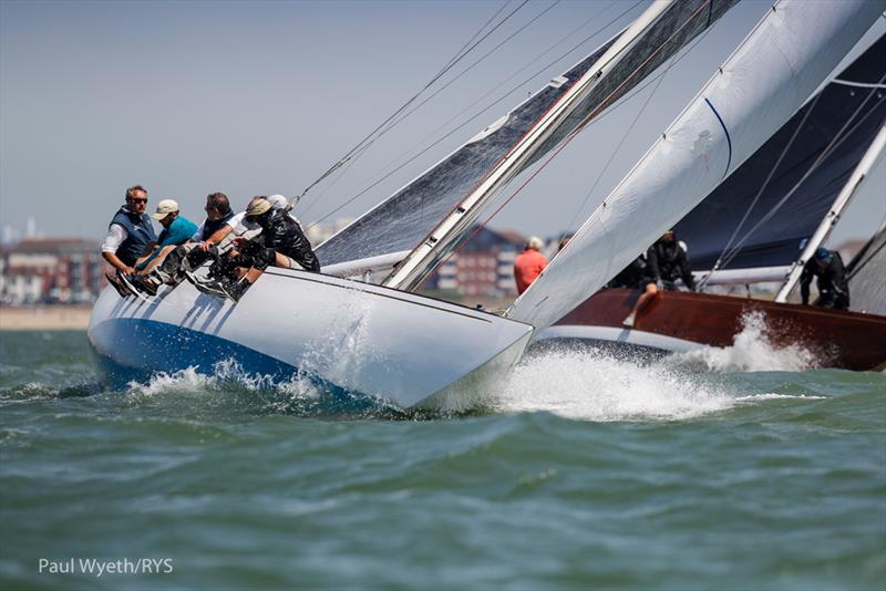 8 Metre World Championship 2019 photo copyright Paul Wyeth / www.pwpictures.com taken at Royal Yacht Squadron and featuring the 8m class