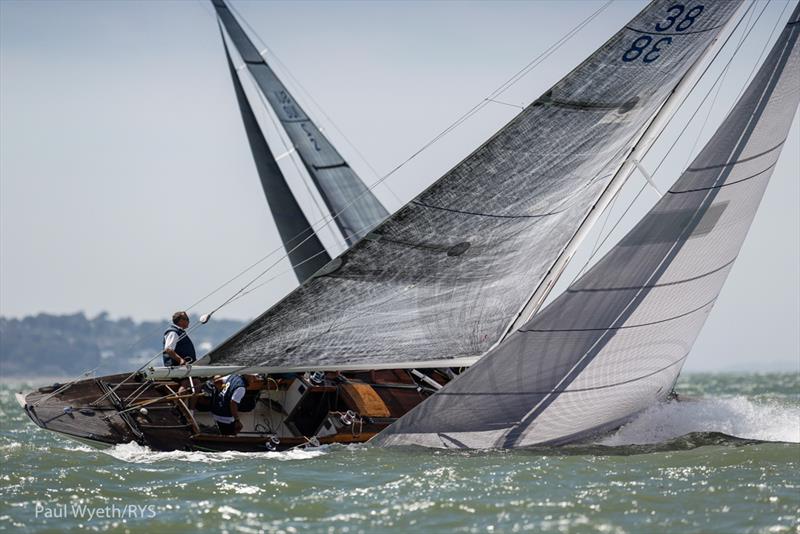 8 Metre World Championship 2019 photo copyright Paul Wyeth / www.pwpictures.com taken at Royal Yacht Squadron and featuring the 8m class