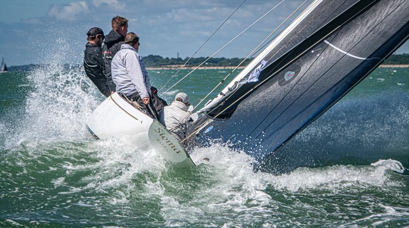 8mR Sioma at Cowes Classics Week 2022 photo copyright Tim Jeffreys Photography taken at Royal London Yacht Club and featuring the 8m class