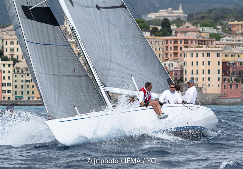8 Metre World Championship in Genoa photo copyright jrtphoto / IEMA / YCI taken at Yacht Club Italiano and featuring the 8m class