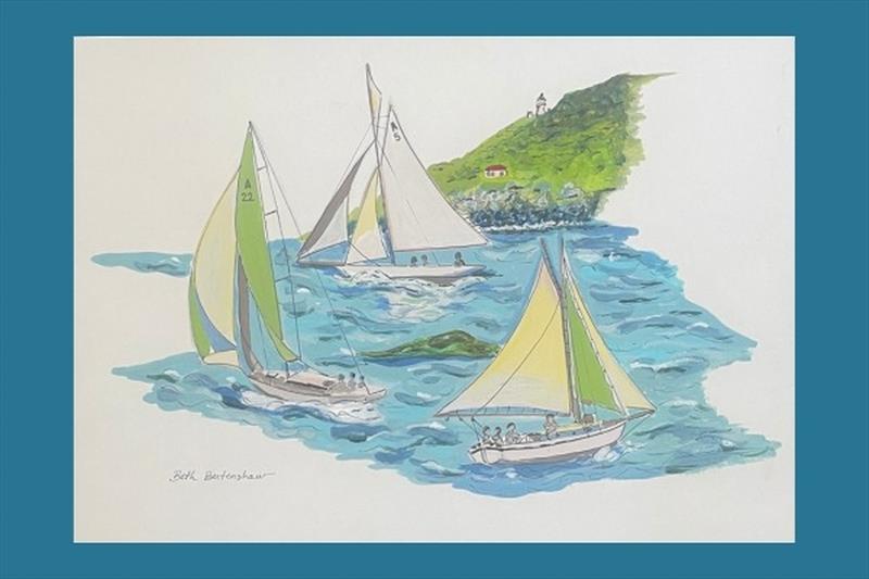 Sail the Bay,is  a limited-edition men's shirt inspired by three classic New Zealand yachts - July 2026 photo copyright Kaleo Designs taken at Bay of Islands Yacht Club and featuring the  class