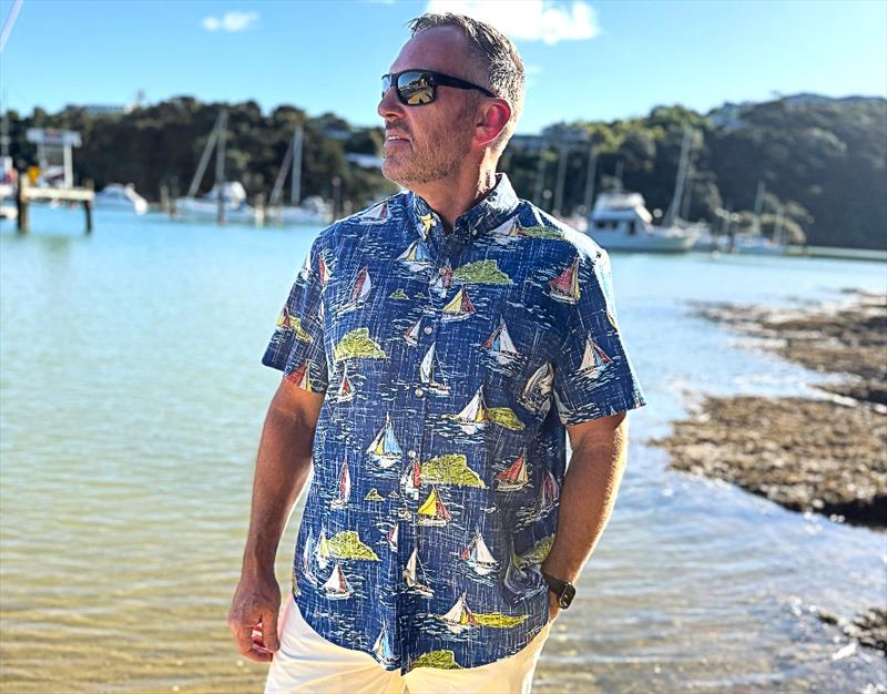 Kaleo Designs has released Sail the Bay, a limited-edition men's shirt inspired by three classic New Zealand yachts - July 2026 photo copyright Kaleo Designs taken at Bay of Islands Yacht Club and featuring the  class