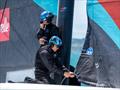 Emirates Team New Zealand sail their AC40 in Auckland © James Somerset/ Emirates Team New Zealand
