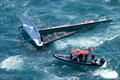 Athena Pathway capsize - Preliminary Regatta Sardinia - Louis Vuitton 38th America's Cup -  &copy; Ricardo Pinto
