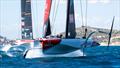 Emirates Team NZ ahead of Luna Rossa - Fleet Practice - Preliminary Regatta Sardinia - Louis Vuitton 38th America's Cup -  &copy; Ian Roman / America's Cup