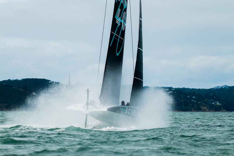 America's Cup Recon Emirates Team New Zealand - AC40 - Day 4 - September 28, 2022 - photo © Adam Mustill/America's Cup