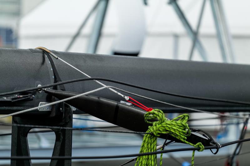 America's Cup Recon Emirates Team New Zealand  - AC40 - Day 4 - September 28, 2022 photo copyright Adam Mustill/America's Cup taken at Royal New Zealand Yacht Squadron and featuring the AC40 class