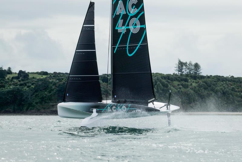 America's Cup Recon Emirates Team New Zealand - AC40 - Day 4 - September 28, 2022 - photo © Adam Mustill/America's Cup