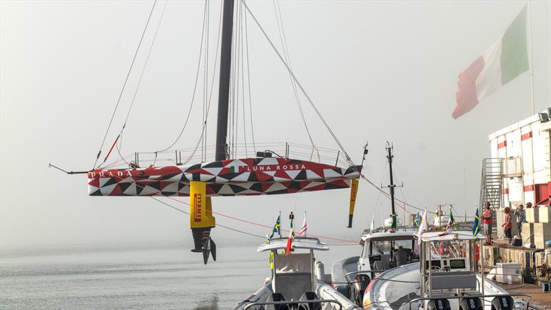 Luna Rossa Prada Pirelli - October 24, 2022 - Cagliari, Sardinia  photo copyright Ivo Rovira / America's Cup taken at Circolo della Vela Sicilia and featuring the AC40 class