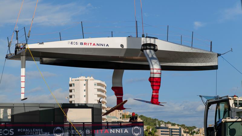 INEOS Britannia -  LEQ12 - November 18, 2022 - Majorca photo copyright Ugo Fonolla / America's Cup taken at Royal Yacht Squadron and featuring the AC40 class