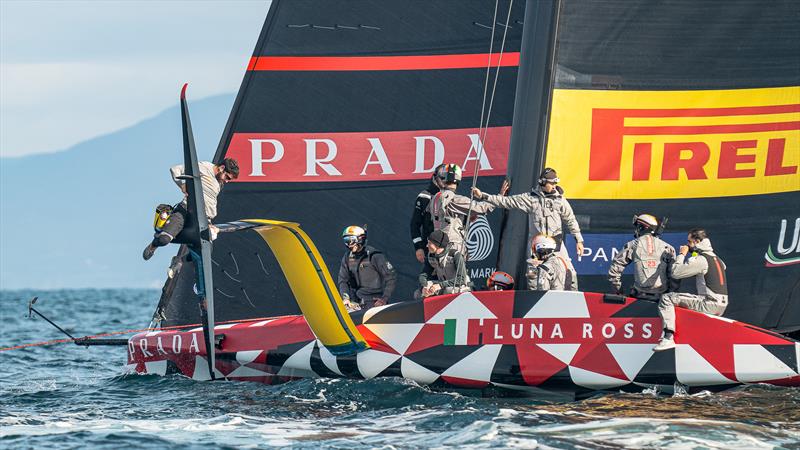 Luna Rossa Prada Pirelli - LEQ12 - November 22, 2022 - Cagliari, Sardinia - photo © Ivo Rovira / America'sCup