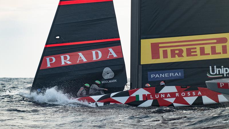 Luna Rossa Prada Pirelli -  LEQ12 - December 2, 2022 - Cagliari, Sardinia - photo © Ivo Rovira / America'sCup