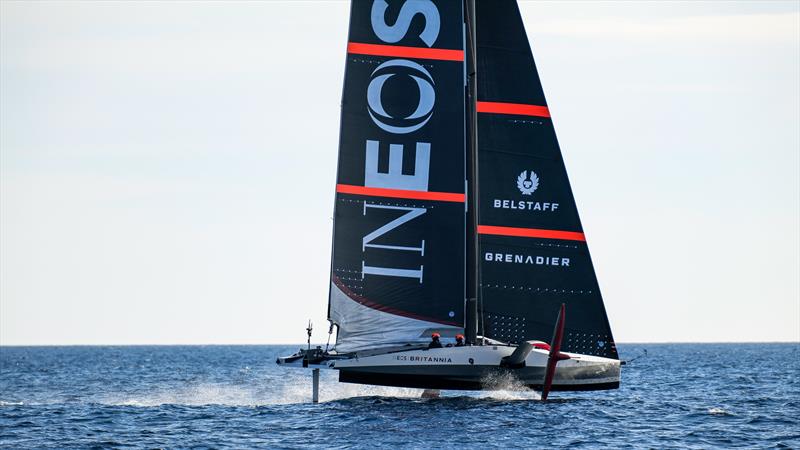 INEOS Britannia  -   LEQ12 - December 21, 2022 - Badia de Palma - Mallorca - photo © Ivo Rovira / America'sCup