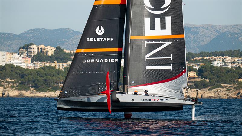 INEOS Britannia - LEQ12 - January 11, 2023 - Badia de Palma - Mallorca - photo © Ugo Fonolla / America's Cup