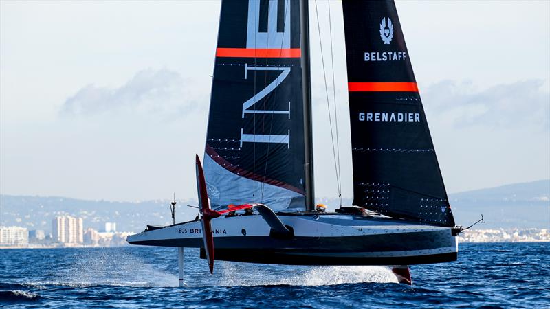 INEOS Britannia - LEQ12 - January 11, 2023 - Badia de Palma - Mallorca - photo © Ugo Fonolla / America's Cup