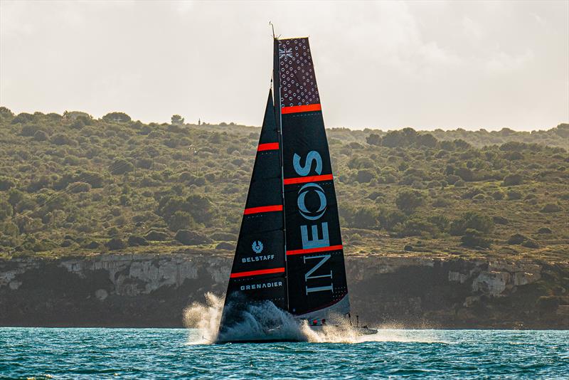 INEOS Britannia - LEQ12 - January 11, 2023 - Badia de Palma - Mallorca - photo © Ugo Fonolla / America's Cup