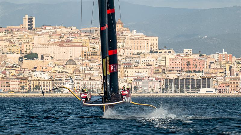 Luna Rossa Prada Pirelli - LEQ12 - January 11, 2023 - Cagliari - photo © Ivo Rovira / America'sCup