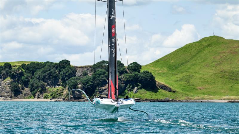 Emirates Team NZ -  AC40-1|LEQ12 - January 18, 2023 - Hauraki Gulf - photo © Adam Mustill / America's Cup