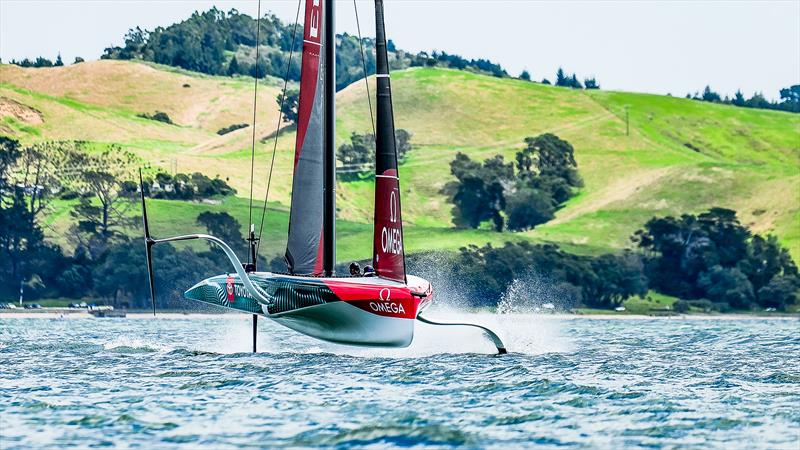 Emirates Team NZ -  AC40-1|LEQ12 - January 18, 2023 - Hauraki Gulf - photo © Adam Mustill / America's Cup