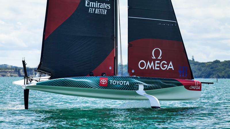 Emirates Team NZ -  AC40-1|LEQ12 - January 18, 2023 - Hauraki Gulf - photo © Adam Mustill / America's Cup