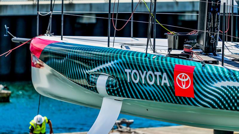 Pre launch - Emirates Team NZ - AC40-1|LEQ12 - January 20, 2023 - Hauraki Gulf - photo © Adam Mustill / America's Cup