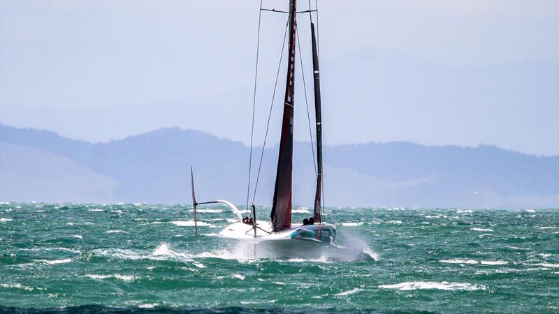 Emirates Team New Zealand's AC40-3 - Hauraki Gulf - January 25, 2023 - photo © Richard Gladwell - Sail-World.com/nz