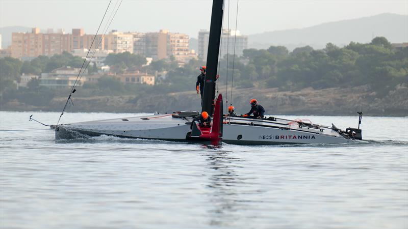 INEOS Britannia  -   LEQ12 - January 26, 2023 - Badia de Palma - Mallorca - photo © Ugo Fonolla / America's Cup