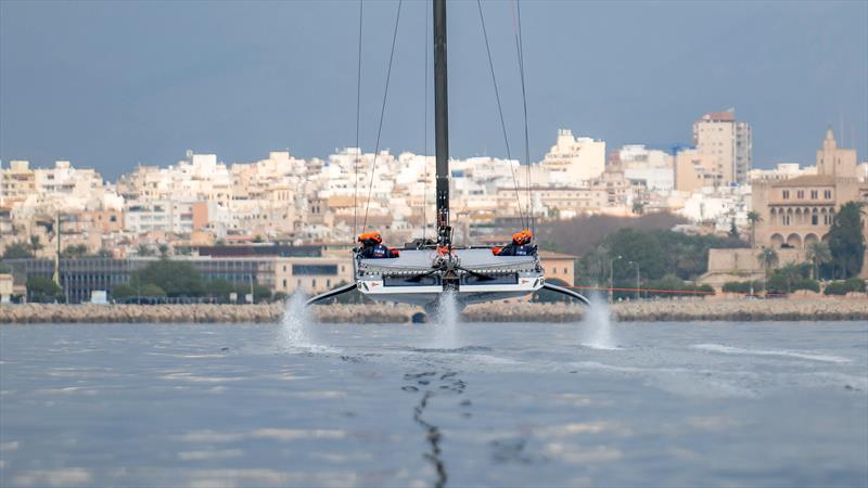 INEOS Britannia  -   LEQ12 - January 26, 2023 - Badia de Palma - Mallorca photo copyright Ugo Fonolla / America's Cup taken at Royal Yacht Squadron and featuring the AC40 class