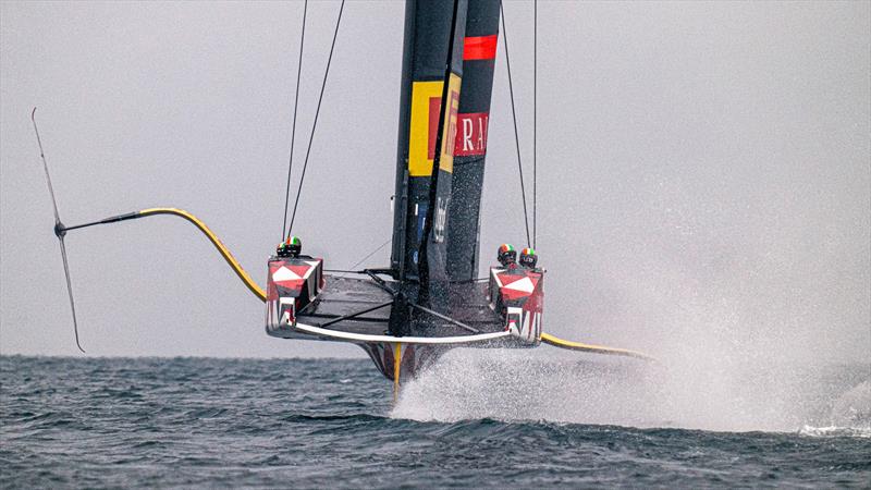 Luna Rossa Prada Pirelli -   LEQ12 - January 26, 2023 - Cagliari photo copyright Ivo Rovira / America'sCup taken at Yacht Club Cagliari and featuring the AC40 class