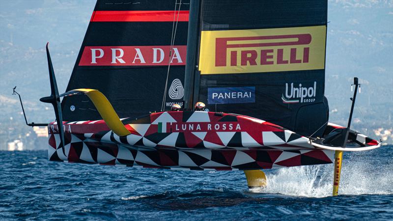 Luna Rossa Prada Pirelli -  LEQ12 - January 30, 2023 - Cagliari photo copyright Ivo Rovira / America'sCup taken at Circolo della Vela Sicilia and featuring the AC40 class