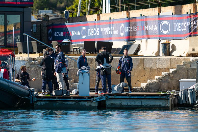 INEOS Britannia  -   LEQ12 - January 31, 2023 - Badia de Palma - Mallorca - photo © Ugo Fonolla / America's Cup