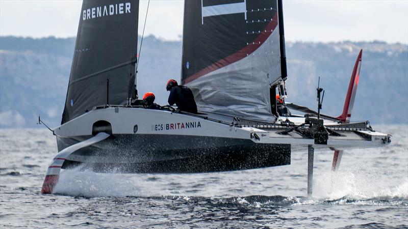 INEOS Britannia  -   LEQ12 - February 7, 2023 - Badia de Palma - Mallorca - photo © Ugo Fonolla / Volvo Ocean Race