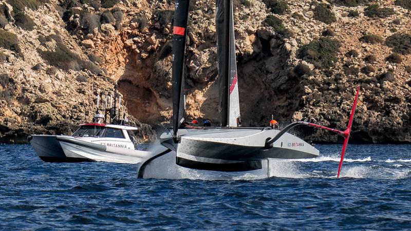 INEOS Britannia  -   LEQ12 - February 7, 2023 - Badia de Palma - Mallorca - photo © Ugo Fonolla / Volvo Ocean Race