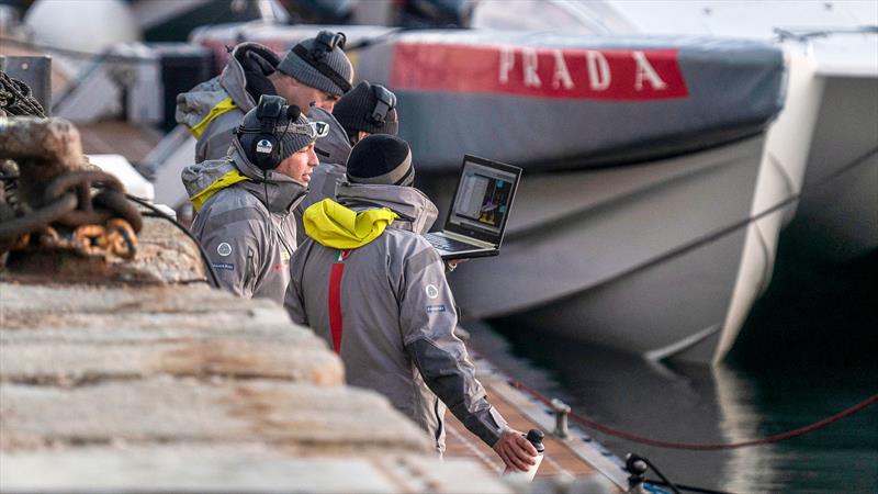 Luna Rossa Prada Pirelli -  LEQ12 - February 12, 2023 - Cagliari photo copyright Ivo Rovira / America'sCup taken at Circolo della Vela Sicilia and featuring the AC40 class