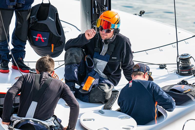 INEOS Britannia - AC40 - Day 2 -  Day 26, February 15, 2023 - photo © Ugo Fonolla / America's Cup