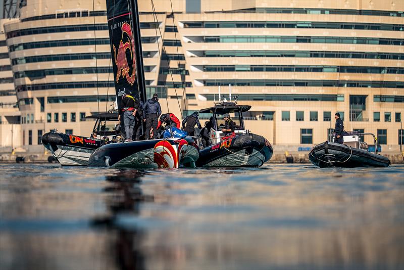 Alinghi Red Bull Racing - AC40 - Day 4 - February 17, 2023 - photo © Alex Carabi / America's Cup