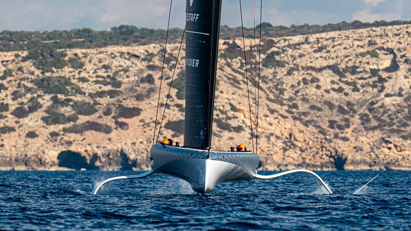 Athena - AC40-2 - INEOS Britannia - AC40 - Day 3 -  February 16, 2023 - photo © Ugo Fonolla / America's Cup