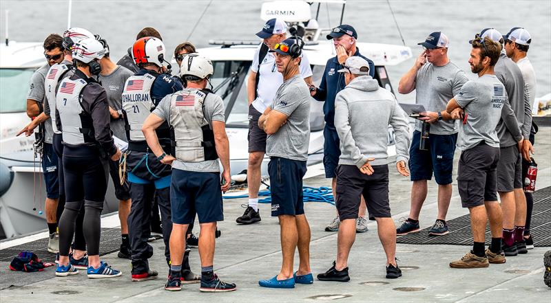  American Magic - AC40 - Day 9 - March 1, 2023 - photo © Paul Todd/America's Cup