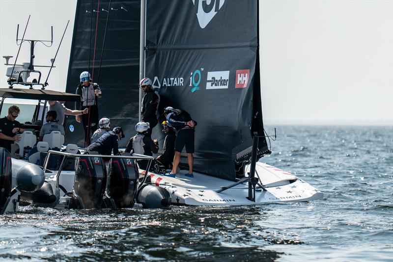  American Magic - AC40 - Day 9 - March 1, 2023 - photo © Paul Todd/America's Cup