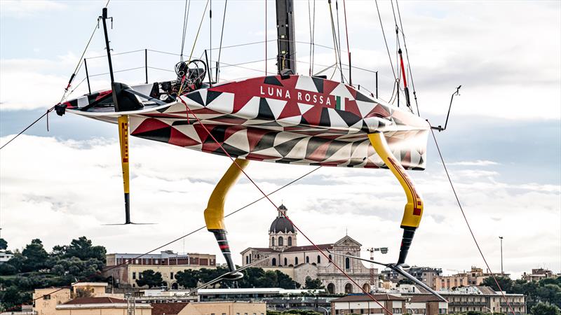 Luna Rossa Prada Pirelli -  LEQ12 - Day 36 - March 2, 2023 - Cagliari photo copyright Ivo Rovira / America's Cup taken at Circolo della Vela Sicilia and featuring the AC40 class