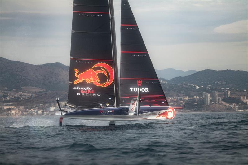  AC40 - Alinghi Red Bull Racing - March 8, 2023 - Barcelona - Day 7 - photo © Alex Carabi / America's Cup