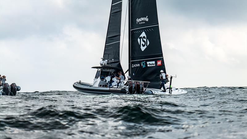 American Magic - AC40 - Day 5 - March 9, 2023 - photo © Paul Todd/America's Cup