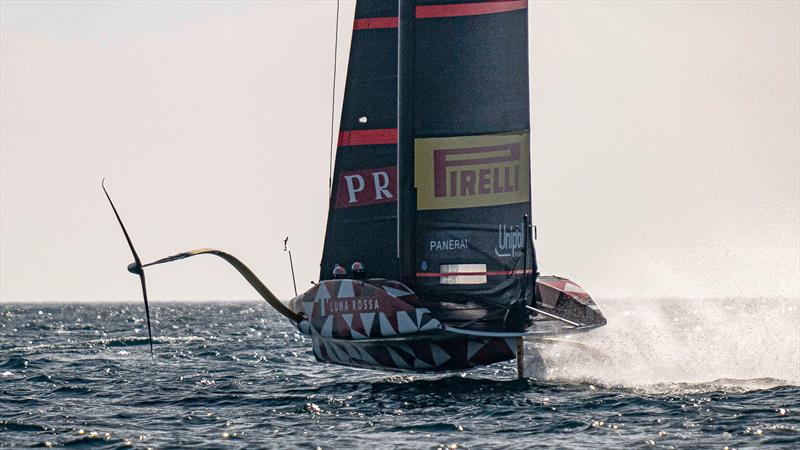 Luna Rossa Prada Pirelli -  LEQ12 - Day 39 - March 10, 2023 - Cagliari photo copyright Ivo Rovira / America'sCup taken at Circolo della Vela Sicilia and featuring the AC40 class