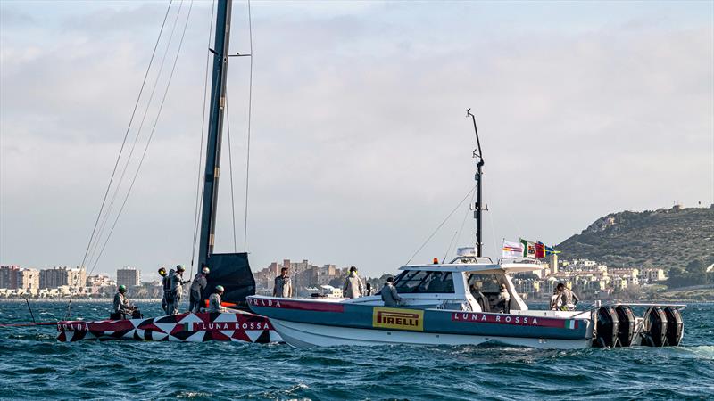  Luna Rossa Prada Pirelli -  LEQ12 - Day 39 - March 10, 2023 - Cagliari - photo © Ivo Rovira / America'sCup