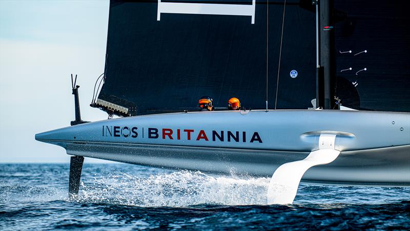 Athena - AC40-2 - INEOS Britannia - AC40 - Day 10 -  March 13, 2023 - photo © Ugo Fonolla / America's Cup