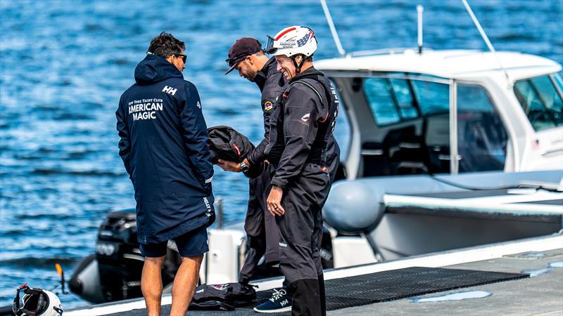 American Magic - AC40 - Day 6 -  March 13, 2023 - photo © Paul Todd/America's Cup