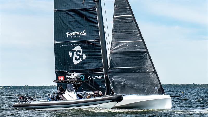 American Magic - AC40 - Day 6 -  March 13, 2023 - photo © Paul Todd/America's Cup