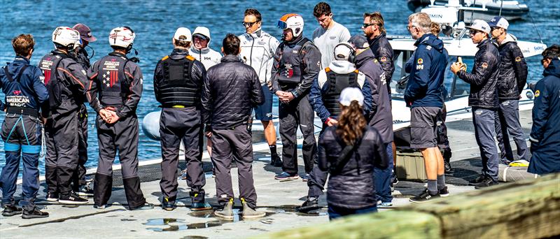 American Magic - AC40 - Day 6 -  March 13, 2023 - photo © Paul Todd/America's Cup